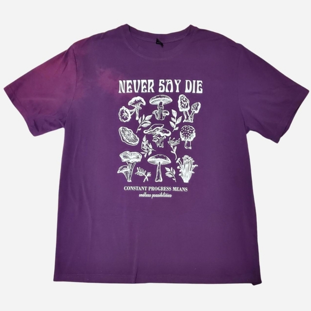 Purple Graphic Men's T-Shirt